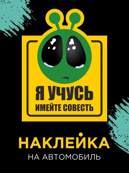 Stickerart74 Авто наклейка на машину прикольная