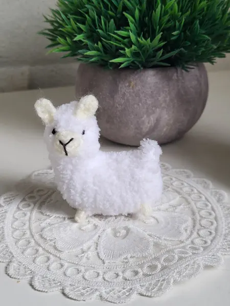 Алёнкины игрушки Вязаная игрушка Лама