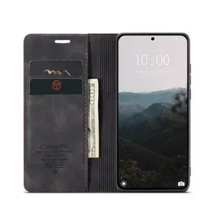 Чехол-книжка CaseMe Matte Xiaomi 14T Pro (черный)