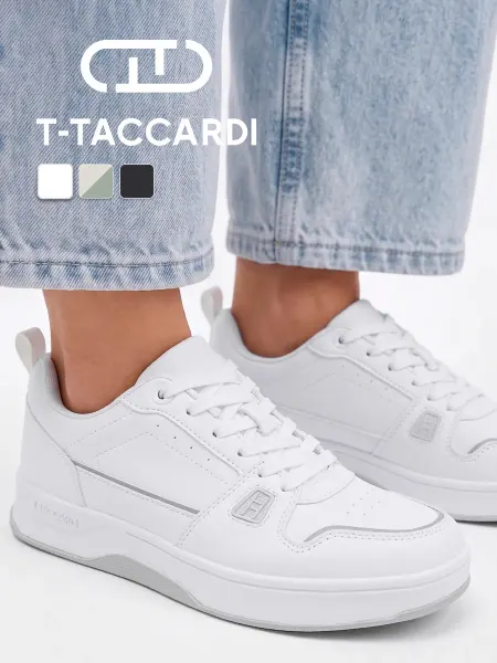 T.TACCARDI Кеды женские белые дышащие
