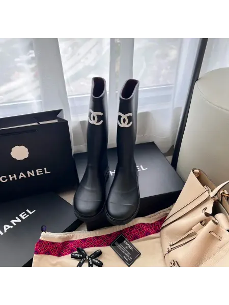 Chanel BR CHANEL Ботинки,черный