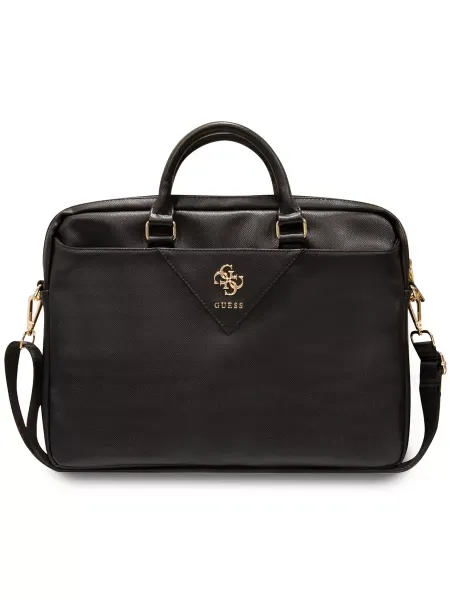 GUESS Сумка для ноутбука 15" 16" из экокожи, с ремнем на плечо PU