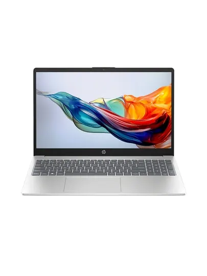 HP Laptop AMD Athlon 7120U RAM 8GB DDR5 On Board 256GB SSD Display 15.6' FHD LED Silver