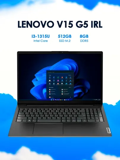 Ноутбук Lenovo V15 G5 IRL i3-1315U Business Black 15.6"