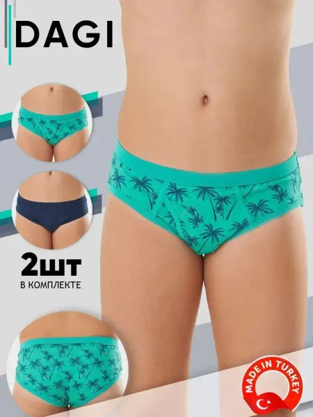 PREMIUM UNDERWEAR Трусы детские слипы набор 2 шт