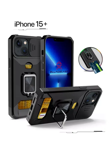 ELLAGECASE Чехол на телефон Apple iPhone 15 Plus MagSafe