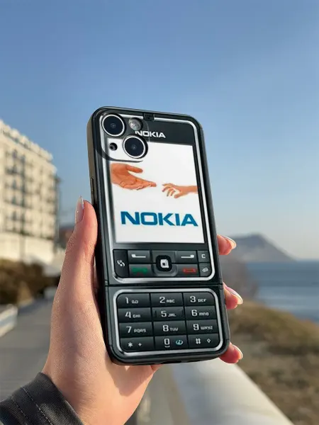 PBl store Чехол на Apple Iphone 15 с принтом Nokia