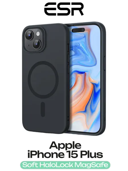 ESR Чехол на iPhone 15 Plus Cloud Soft Case Halolock Magsafe