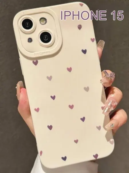 CASE HOUSE Чехол на iPhone 15 противоударный с принтом