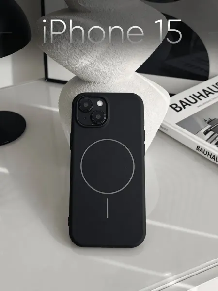 CaseLixx Чехол на iPhone 15 Soft-Touch & MagSafe