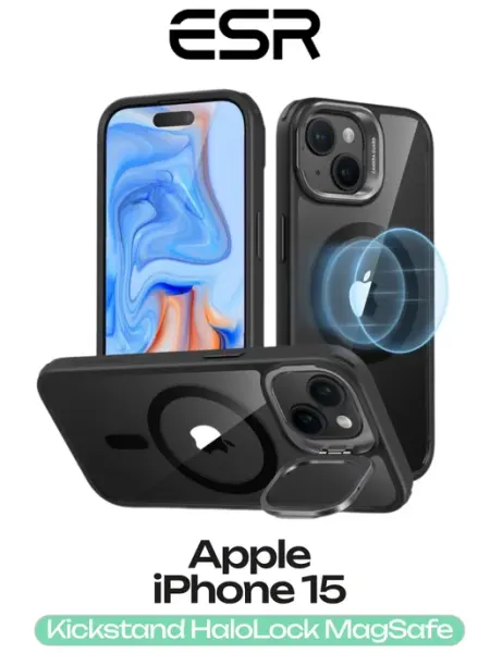 ESR Чехол на iPhone 15 Classic Kickstand HaloLock MagSafe