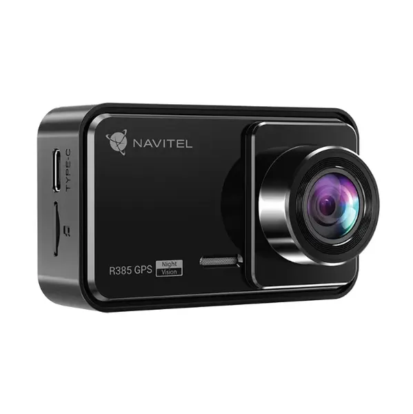 Видеорегистратор NAVITEL R385 GPS — видео 2K, GPS-информер, обзор 140°