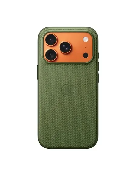 Чехол O'KEYSI Tech Woven, для iPhone 17 Pro, противоударный, MagSafe, зеленый