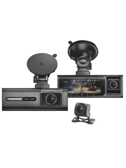 Видеорегистратор TrendVision Phantom 3CH GPS