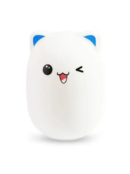 GoodStore24 Детский ночник Bud Bear Silicone Lamp, Котик