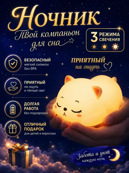 Ночник детский