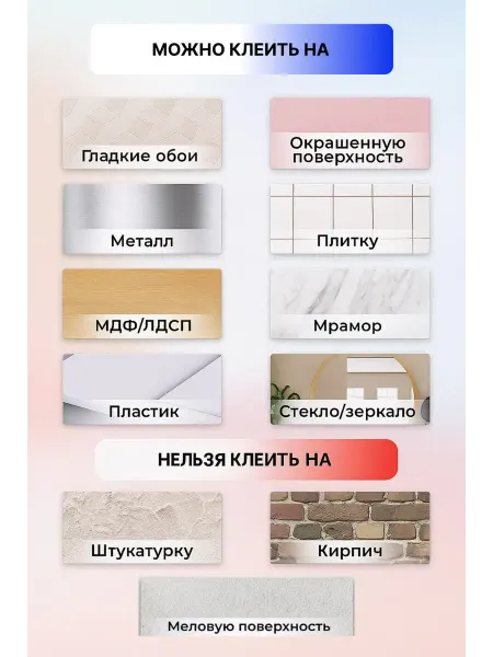 Новогодние наклейки на окна и стены 2026