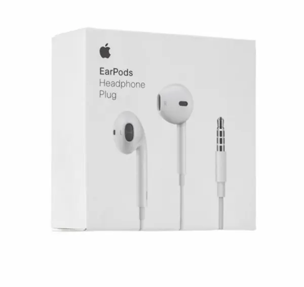 Наушники Apple EarPods (3.5 мм), mini jack 3.5 mm, white, белый