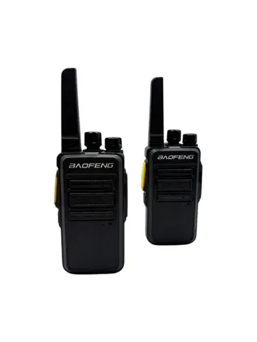 Комплект раций BAOFENG BF-V12D 2 штуки, TYPE-C, 1500 мАч, с гарнитурами