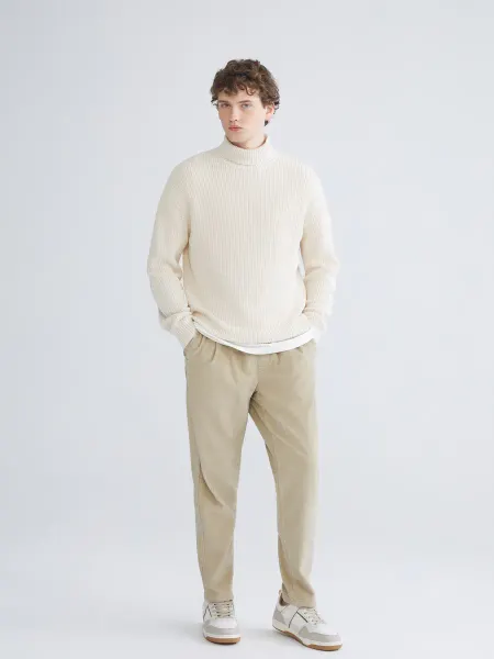 LC Waikiki Брюки для мужчин slim fit бархатные