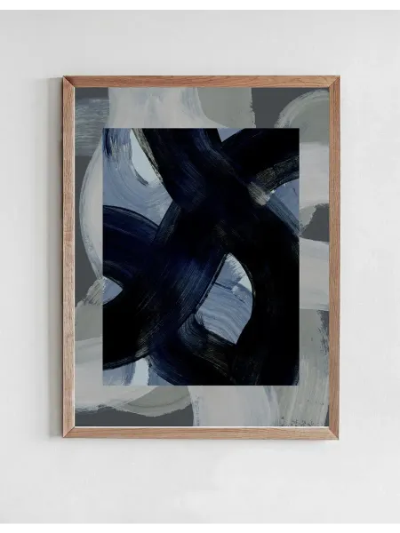 Onllyart Постер Абстрактные мазки кистью 150X 40x60
