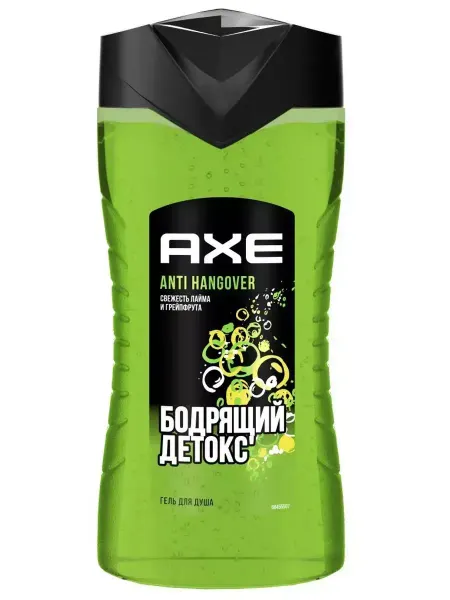 Axe Гель для душа Anti-Hangover Перезагрузка 250 мл