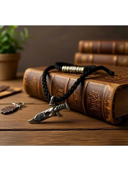 Kira Jewelry Подвеска кинжал на гайтане