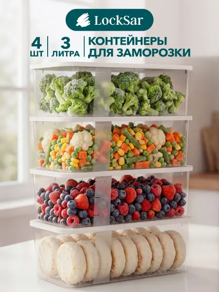 LockSar Контейнеры для еды и хранения продуктов