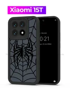 Чехол на Xiaomi 15T / Сяоми 15Т с принтом, Паук