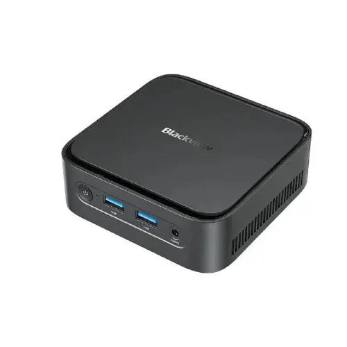 Blackview Мини-ПКRAM 16 ГБ, SSD 512 ГБ, AMD Radeon Graphics, Windows), MP50 3500U 16+512GB, черный