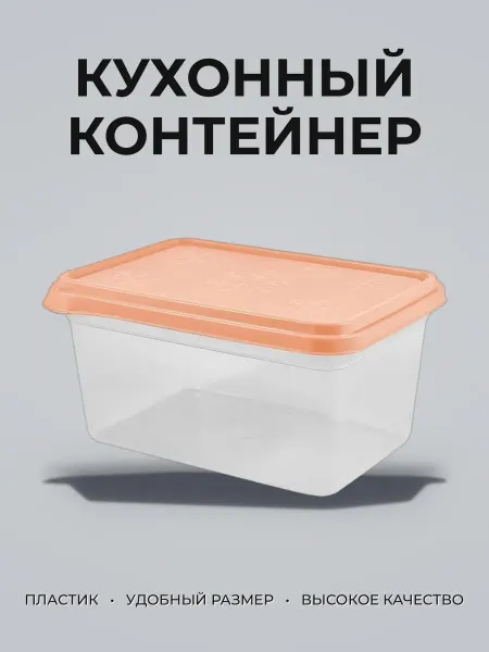 Контейнер пищевой пластик
