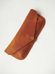 Чехол для очков из натуральной кожи