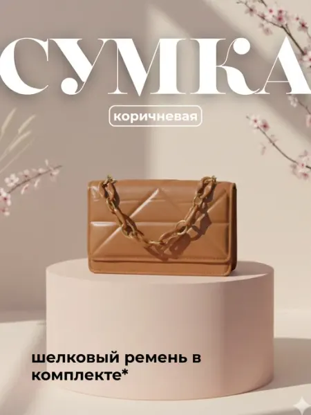 Сумка повседневная из эко кожи