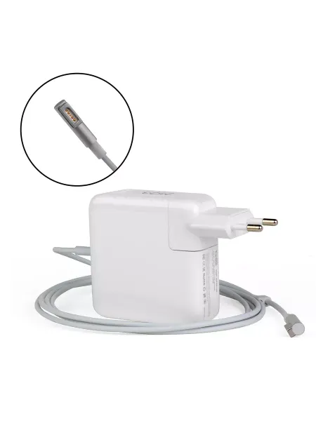 TOPON Блок питания для Apple 16.5V 3.65A MagSafe 60W A1278