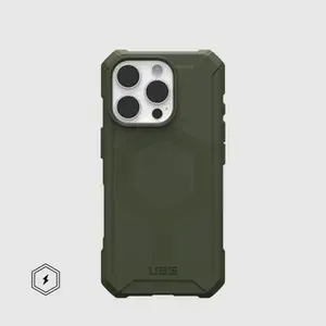 Чехол с поддержкой MAGSAFE UAG Essential Armor для iPhone 16 Pro 6.3", цвет оливковый (Olive Drab)