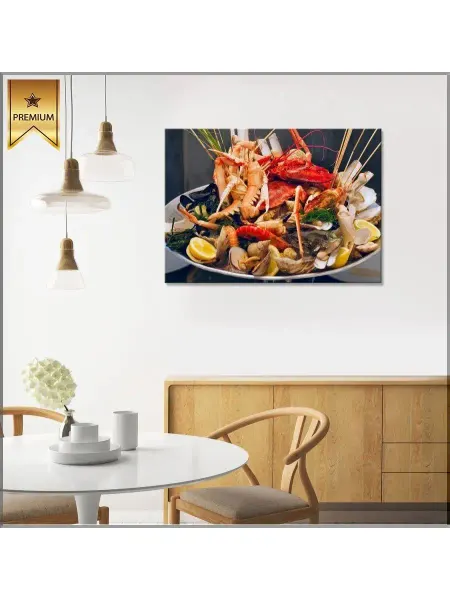 Classic Art Картина на холсте Морепродукты ассорти7 20х30