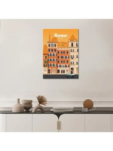 Classic Art Картина на холсте Италия Рим арт 20х30
