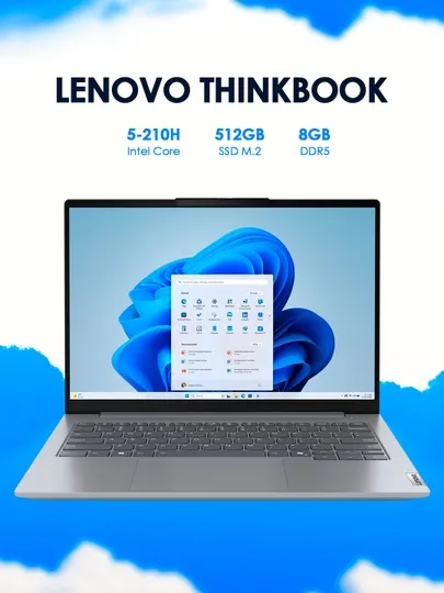 Ноутбук Lenovo ThinkBook 16 G8 IRL Core 5-210H Arctic Grey 16"