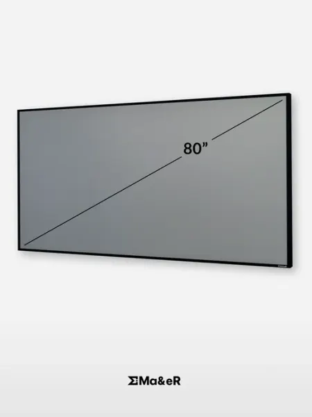 Ma&eR ALR Fresnel UST 80" 16 9 Экран настенный для проекторов