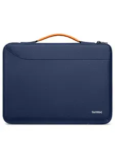 Сумка Tomtoc Defender A22-Lite для ноутбука 16" на молнии, с усиленными углами, мягкой противоударной подкладкой, с ручкой для переноски, темно-синяя