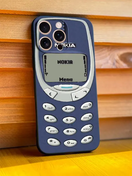 PBl store Чехол на Apple IPhone 16 Pro Max с принтом Nokia