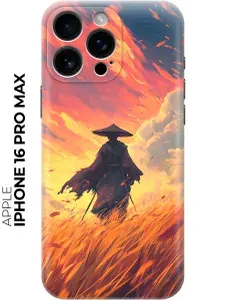 Силиконовый чехол на Apple iPhone 16 Pro Max с принтом "Совенок"