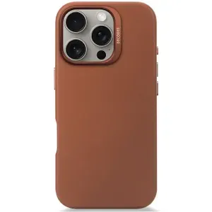 Защитный чехол Decoded Leather MagSafe Case для iPhone 16 Pro Tan