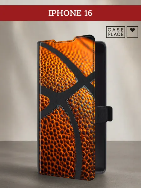 Case Place Чехол-книжка на iPhone 16 эстетичный