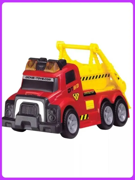 Dickie Игрушка детская машинка 16 см. Container Truck Sound