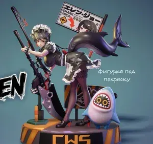 Статуэтка Ellen Joe 16 см фигурка под раскраску