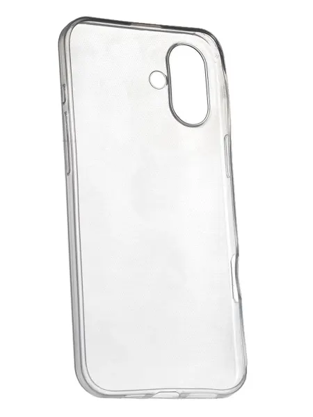 Чехол Luazon для iPhone 16 Plus силиконовый прозрачный