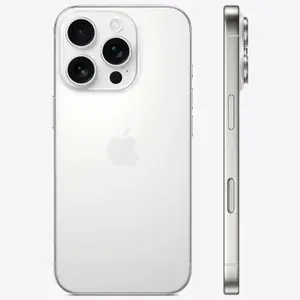 Муляж iPhone 16 Pro Max White Titanium / Макет-копия смартфона Айфон 16 Pro Max белый титан / Образец для витрины iPhone 16 Pro Max титановый белый