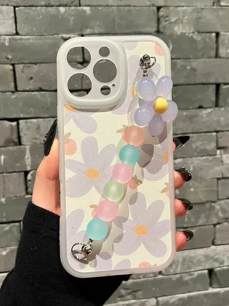 Чехол О'кейси "Ромашки", для iPhone 16 Pro Max, накладка, с держателем