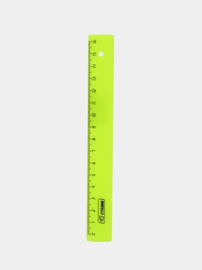 Линейка 5 шт, Стамм "Neon", пластиковая, 16 см